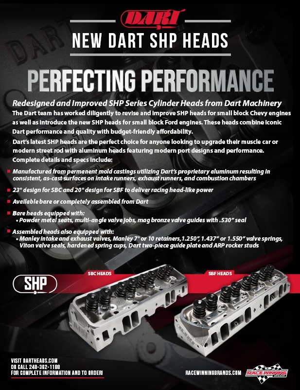 Affordable Aluminum Head Performance SHP Series from Dart